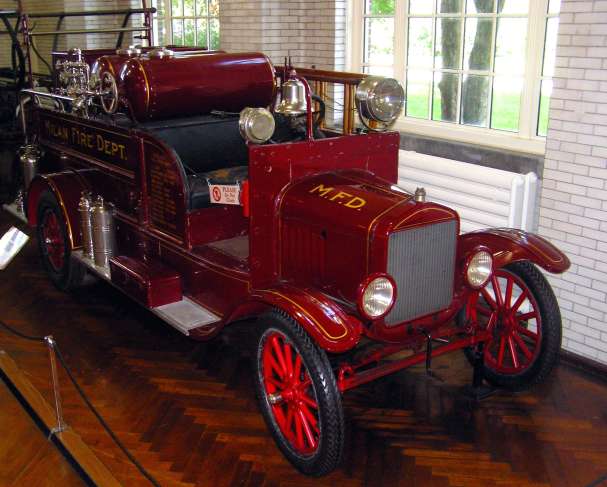Milan's 1926 Ford Model T Fire Truck